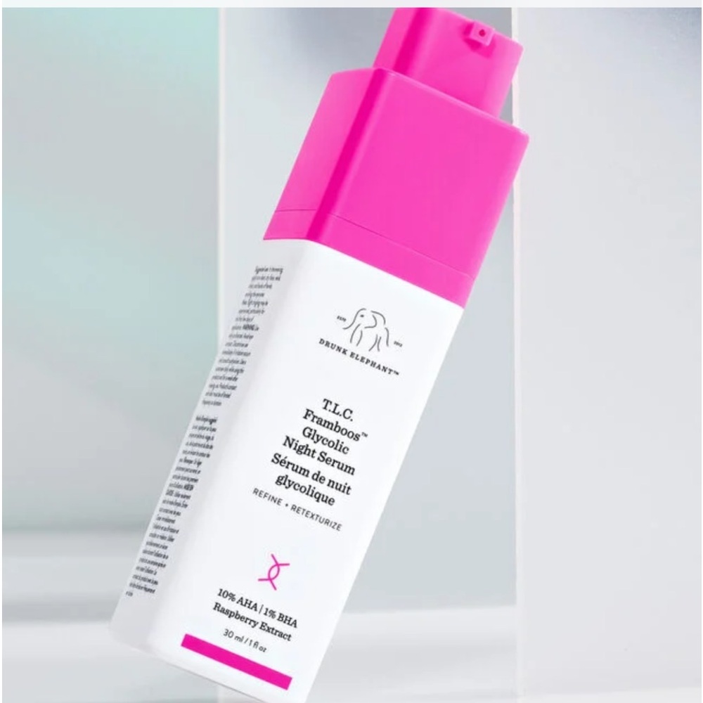 Drunk Elephant T.L.C. Glycolic Night Serum. New